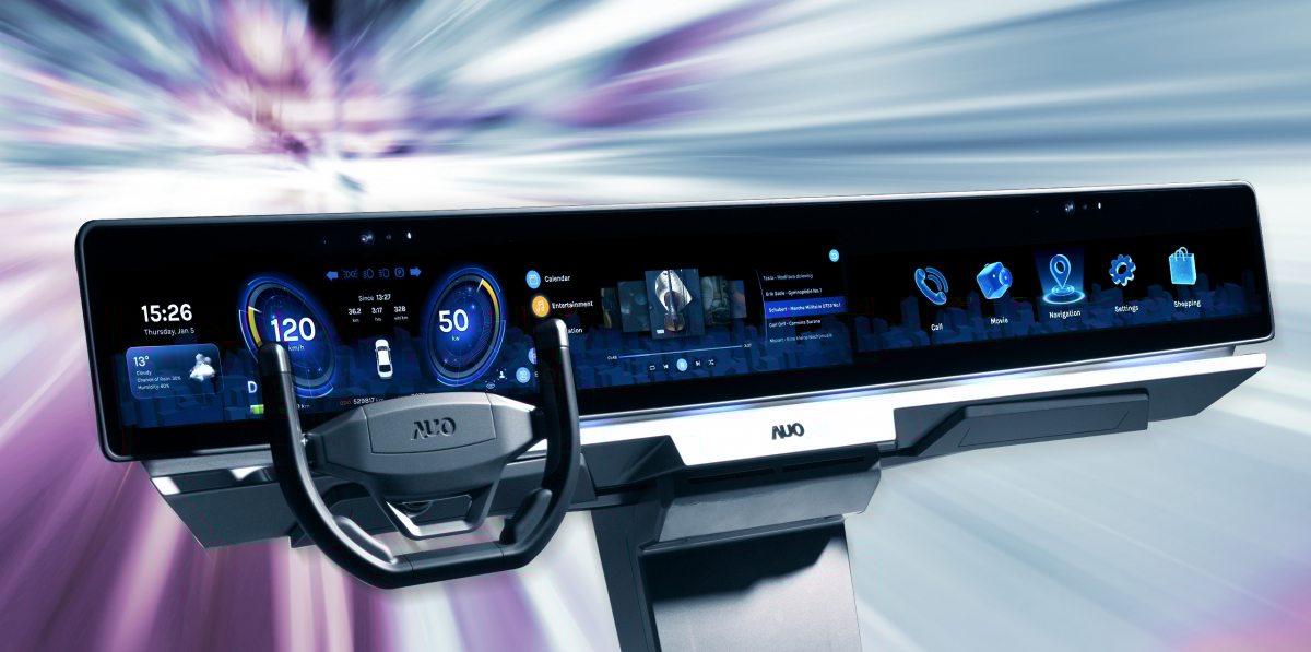 开云电竞FIDM Plus 一体化显示方案导入AmLED显示技术并整合多项感测技术，打造沉浸式、互动的座舱体验