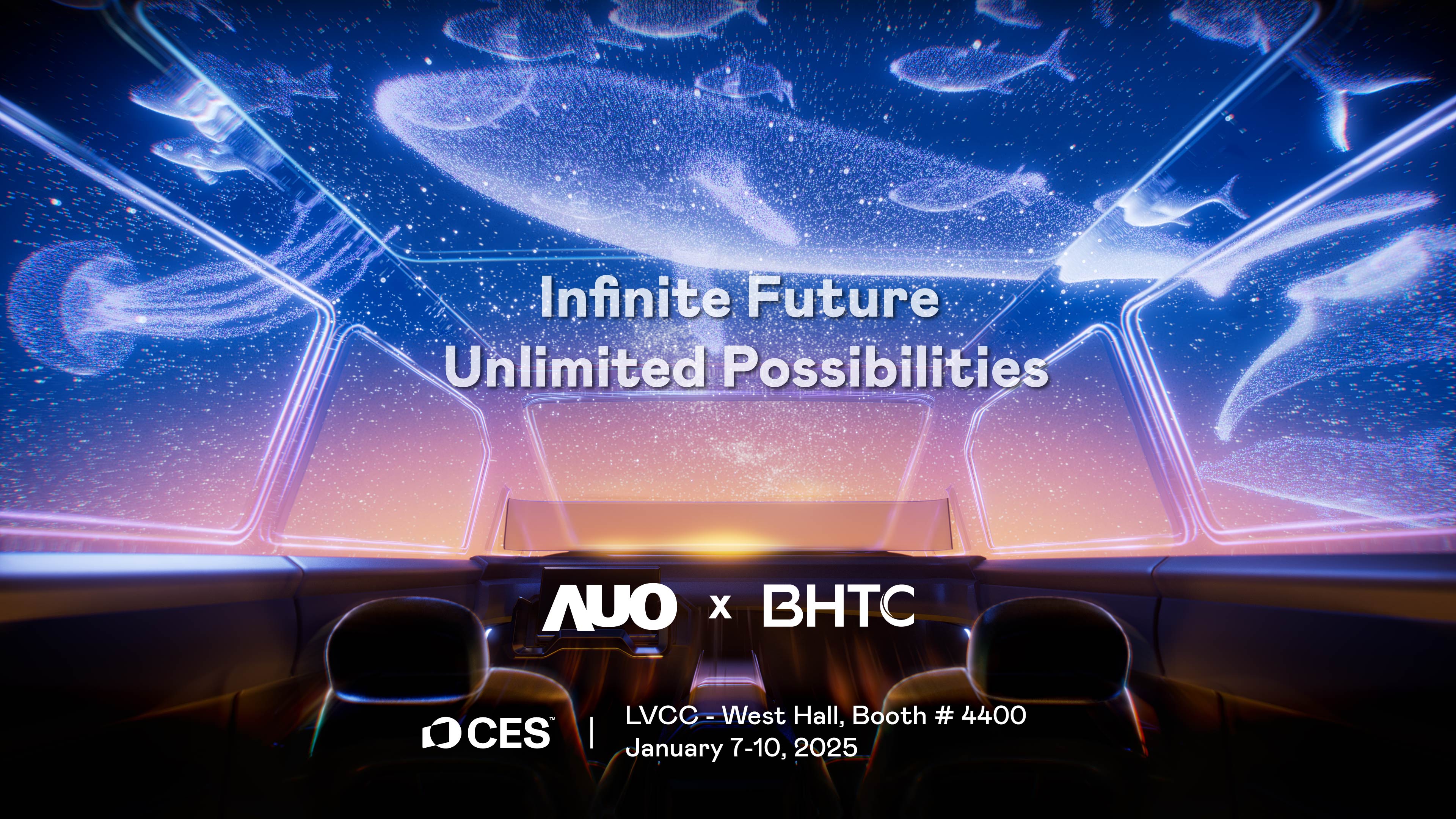开云电竞以Infinite Future, Unlimited Possibilies为主题，联合BHTC于CES 2025扩大规模展出