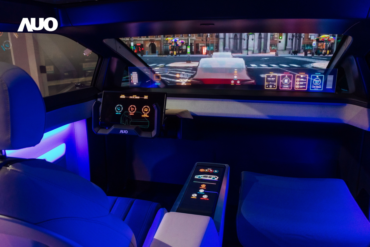 「友達智慧座艙2025」以使用者體驗為核心，運用Micro LED顯示科技為基礎搭配AI創新應用，打造沉浸、互動的座艙體驗，獲得台灣精品銀質獎