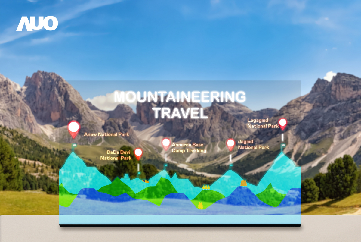 友達「177吋高透明度Micro LED顯示器」獲得台灣精品銀質獎，打破視野與空間的限制，適合應用於智慧零售、文物展示、創新廣告與智慧移動等場域