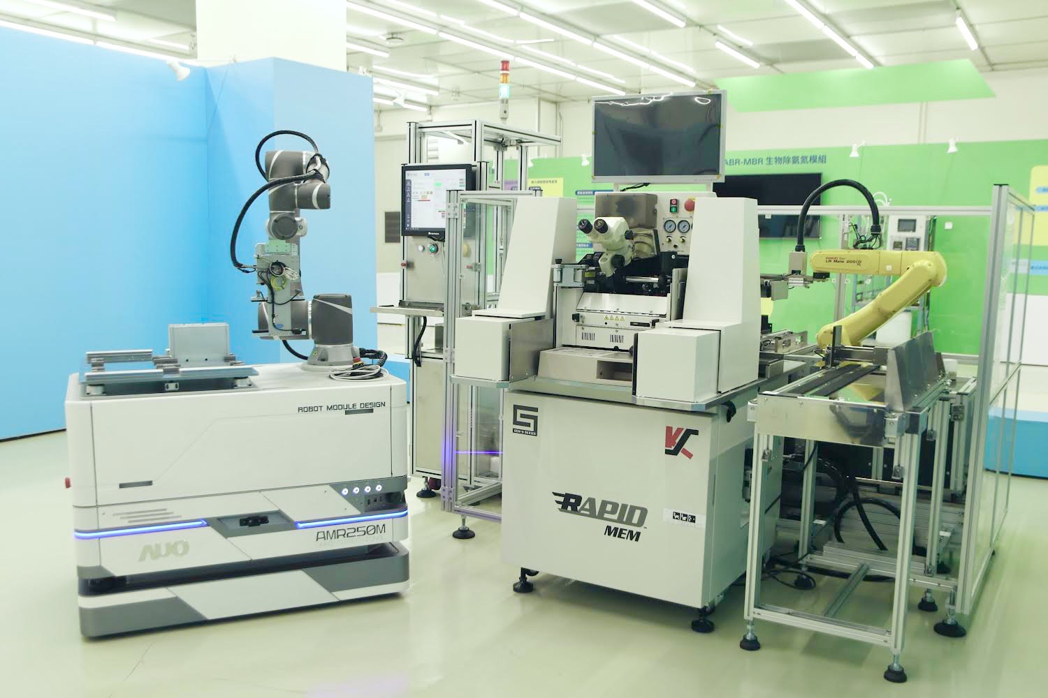 友達數位攜手半導體設備大廠K&S及夥伴樂宇精密，針對半導體封裝場域痛點，提供iAMHS一站式解決方案，創造產能提升至少10%的效益